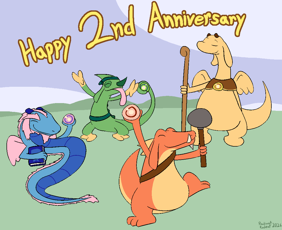 Crop and Claw 2nd Anniversary picture, oh they DANCIN'!