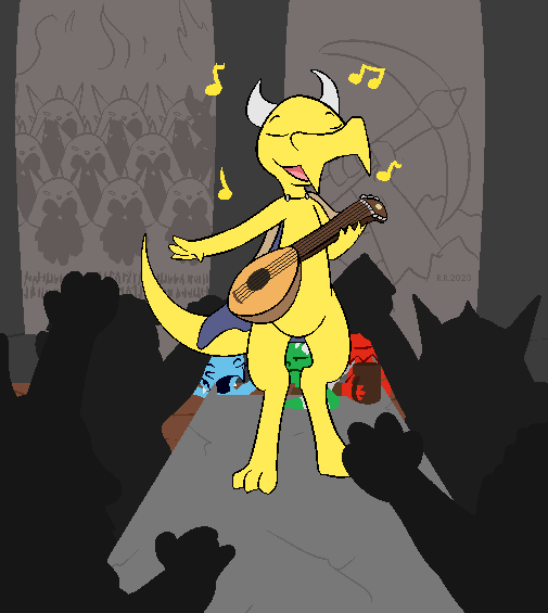 Strum finally getting to play for his favorite audience!