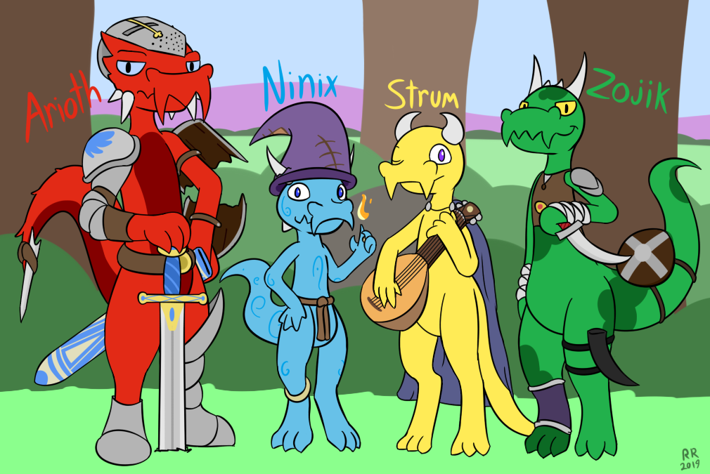 2019 picture of the whole kobold group for the first time!