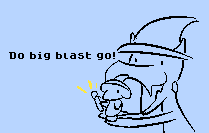 Ninix supports the rodent in casting big boom spells!