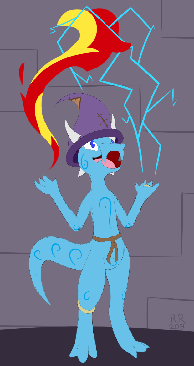 From 2019. Ninix casting spells willy nilly!